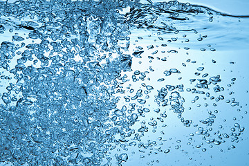 Image showing bubbles in water