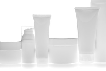 Image showing cosmetic bottles