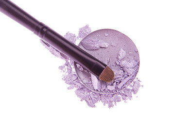 Image showing crushed eyeshadow