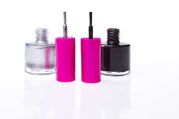 Image showing nail polish set