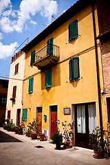 Image showing Tuscan historic architecture