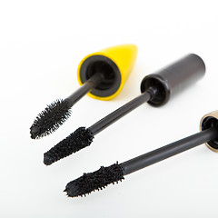 Image showing mascara brushes