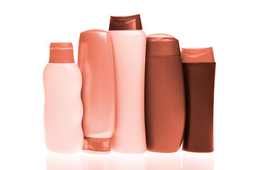 Image showing cosmetic bottles