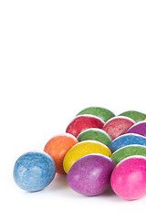 Image showing easter eggs isolated