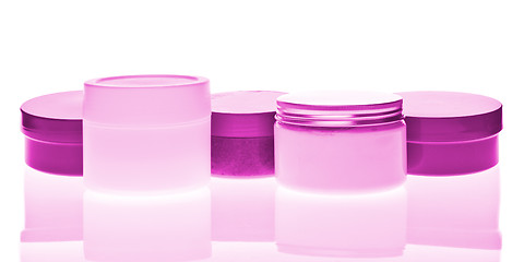 Image showing cosmetic bottles