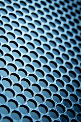 Image showing abstract metallic grid