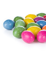 Image showing easter eggs isolated