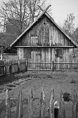 Image showing old wooden house