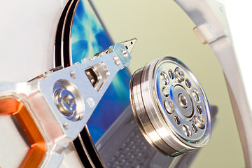 Image showing hard drive internals