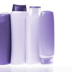 Image showing cosmetic bottles