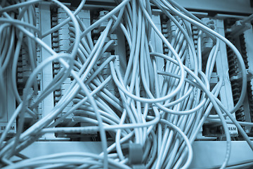 Image showing ethernet cables