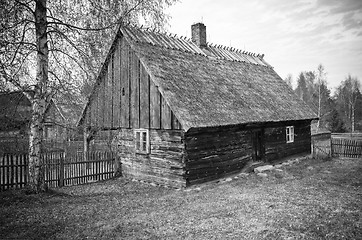 Image showing old wooden house