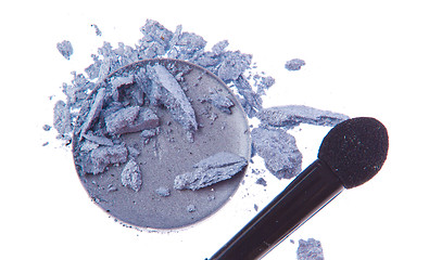 Image showing crushed eyeshadow