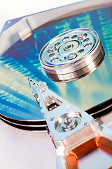 Image showing hard drive internals