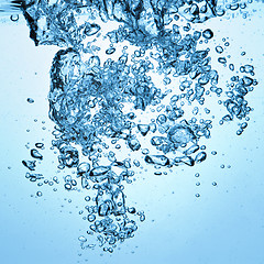 Image showing bubbles in water