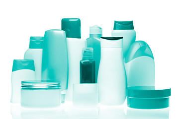 Image showing cosmetic bottles