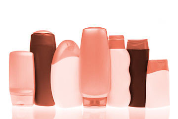 Image showing cosmetic bottles