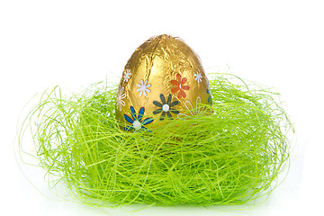 Image showing chocolate easter egg