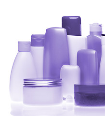 Image showing cosmetic bottles