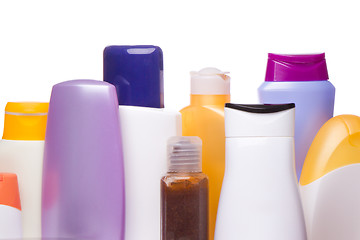 Image showing cosmetic bottles