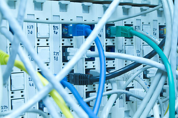 Image showing ethernet cables