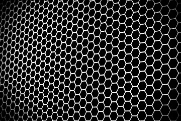 Image showing abstract metallic grid