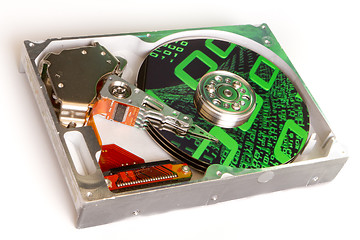 Image showing hard drive internals