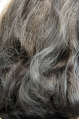 Image showing Woman grey hair