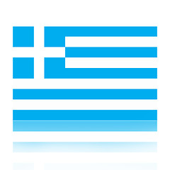 Image showing Flag of Greece