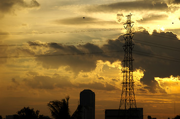 Image showing Golden Sky