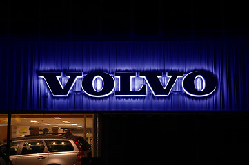 Image showing Volvo sign