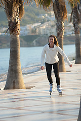 Image showing Happy skater