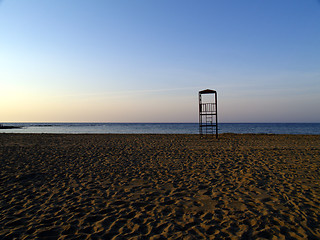 Image showing On the beach