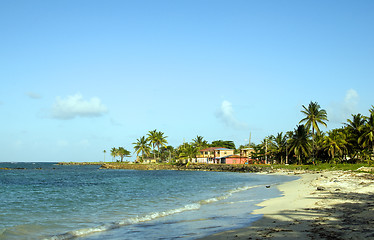 Image showing North End Beach hotel Big Corn Island Nicaragua