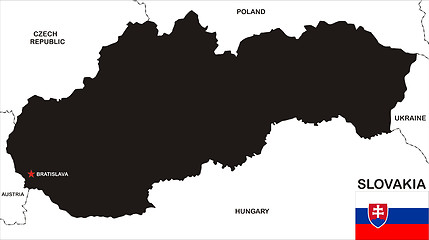 Image showing slovakia map