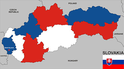 Image showing slovakia map