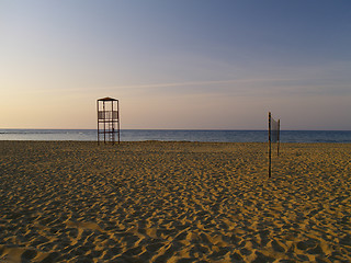 Image showing On the beach