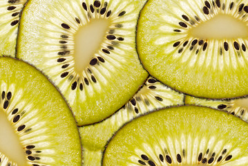 Image showing Kiwi slices