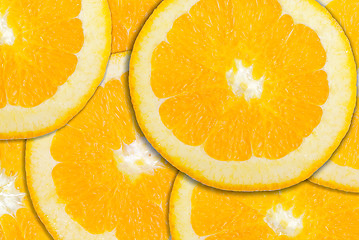 Image showing Orange slices