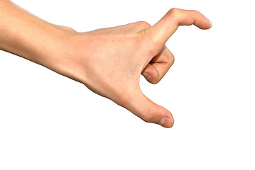 Image showing Hand sign