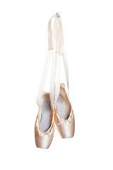 Image showing Pink Ballet Slippers