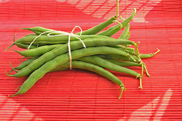 Image showing green string beans