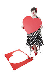 Image showing Valentine Pinup