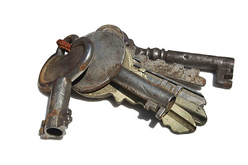 Image showing Vintage Keys