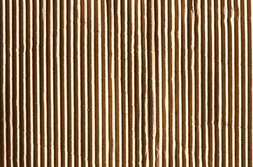 Image showing Background and texture of paper cardboard box wall 