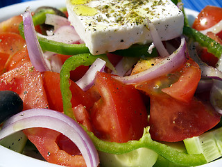 Image showing greek salad