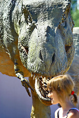 Image showing Dinosaur Tyrannosaurus Rex Head