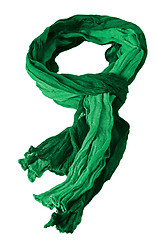 Image showing Green scarf