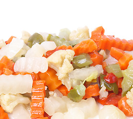 Image showing Mixed vegetables