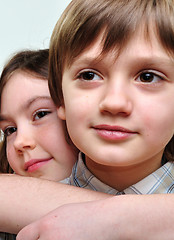 Image showing sweethearts children romance